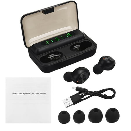 TWS Kopfhörer Bluetooth 5.0 In-Ear Ohrhörer Headset LED Ladebox Touch Control